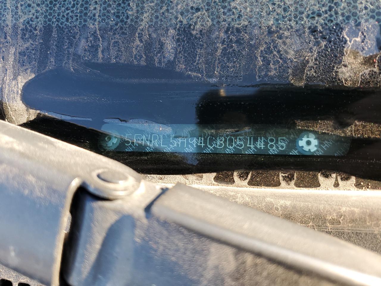 2012 Honda Odyssey Touring VIN: 5FNRL5H94CB054485 Lot: 81196235