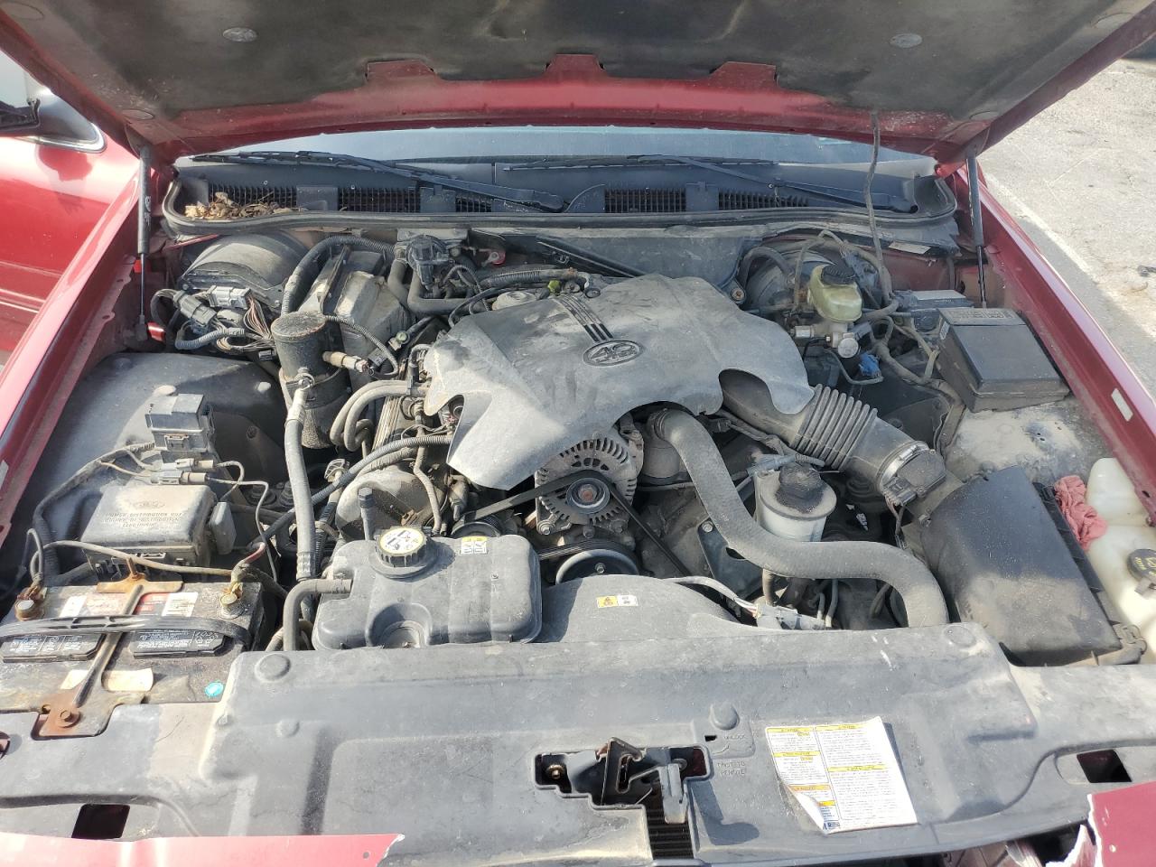 2001 Ford Crown Victoria VIN: 2FAFP73W61X189292 Lot: 80880395