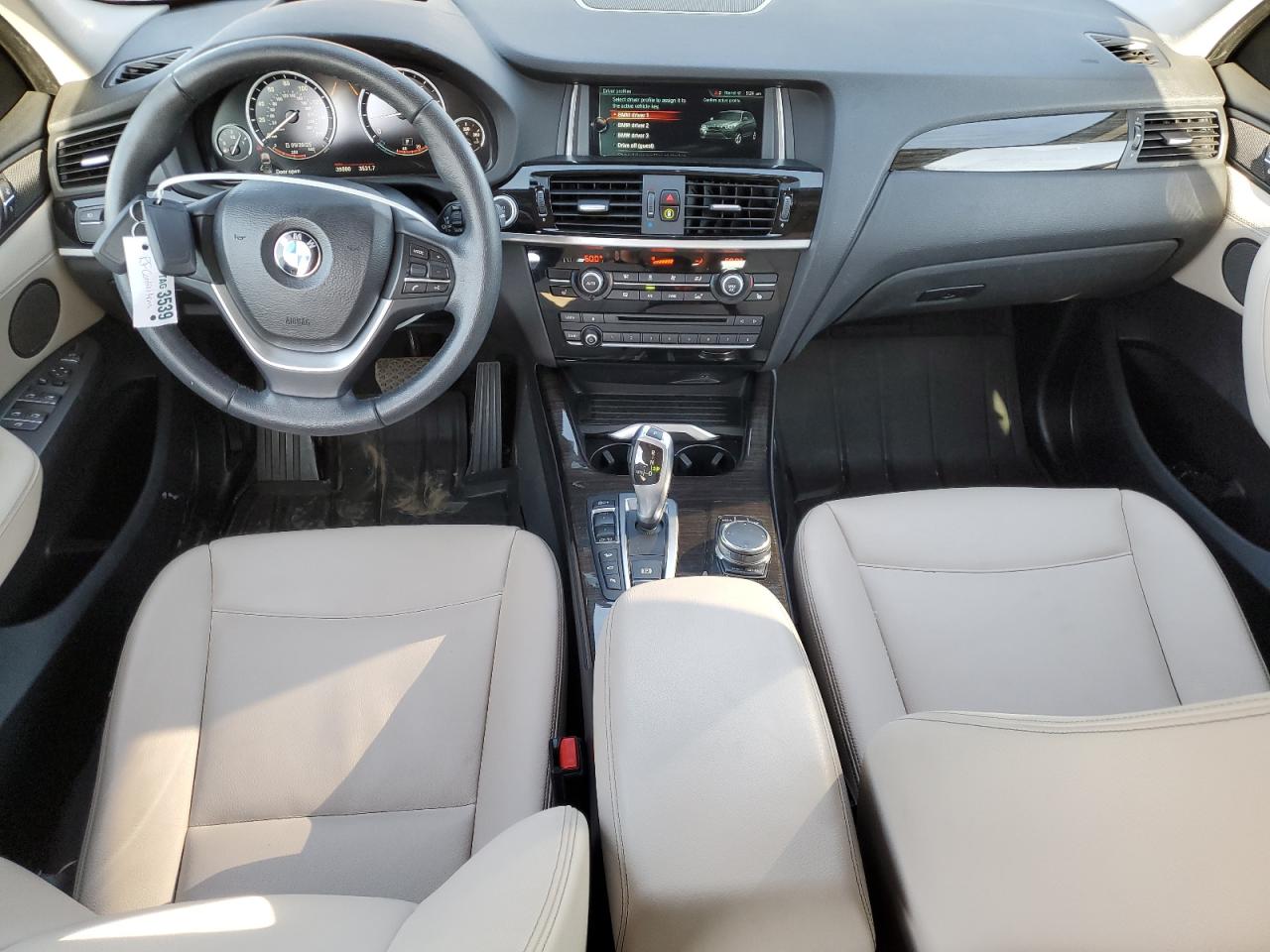 2017 BMW X3 xDrive28I VIN: 5UXWX9C50H0T02528 Lot: 84191815