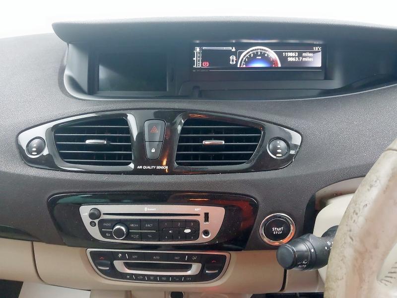 2012 RENAULT G SCENIC D-QUETTLUXE NRG 