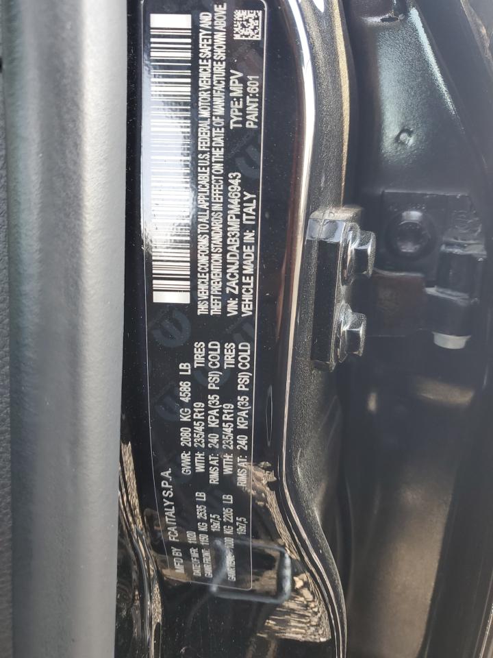 2021 Jeep Renegade VIN: ZACNJDAB3MPM46943 Lot: 80733855