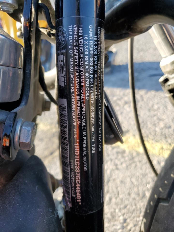 2016 Harley-Davidson Xl1200 Forty-Eight VIN: 1HD1LC337GC446401 Lot: 80686205