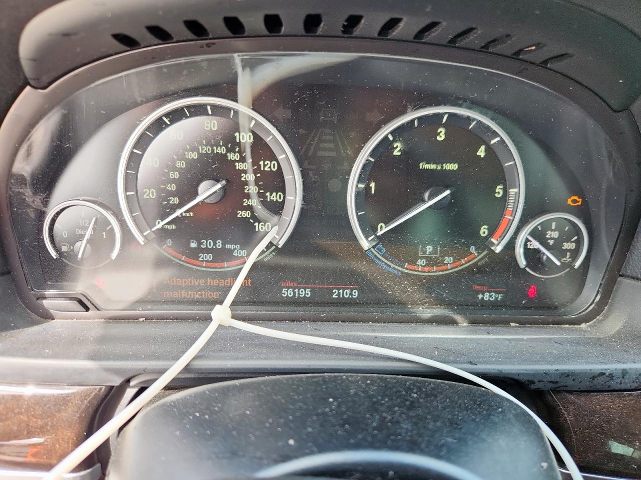 2014 BMW 535 D VIN: WBAXA5C58ED689752 Lot: 81325775