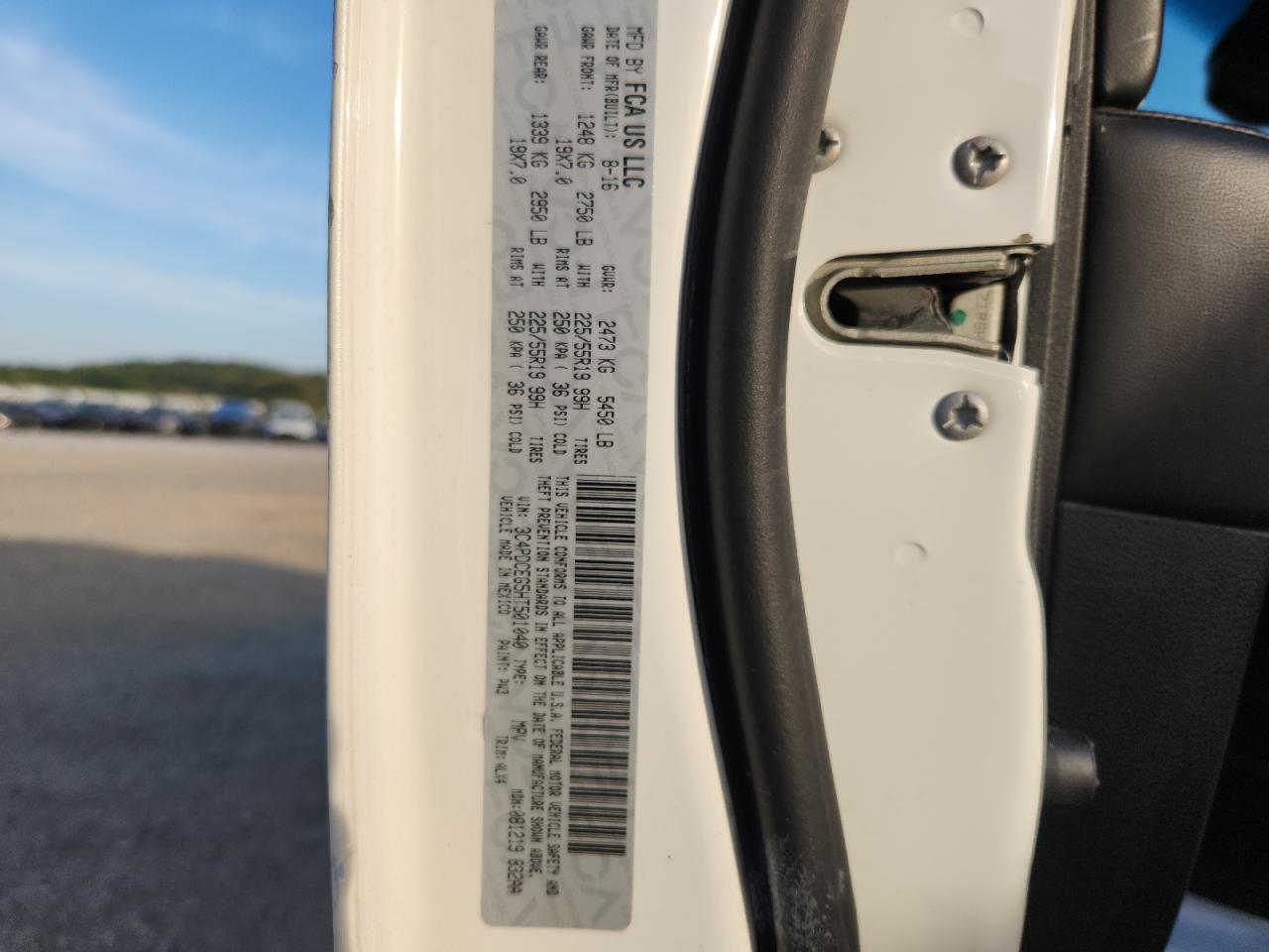 2017 Dodge Journey Gt VIN: 3C4PDCEG5HT501040 Lot: 81972235