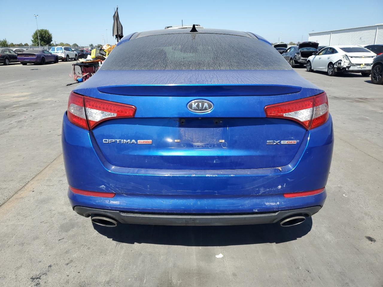 2012 Kia Optima Sx VIN: 5XXGR4A64CG045086 Lot: 80163125