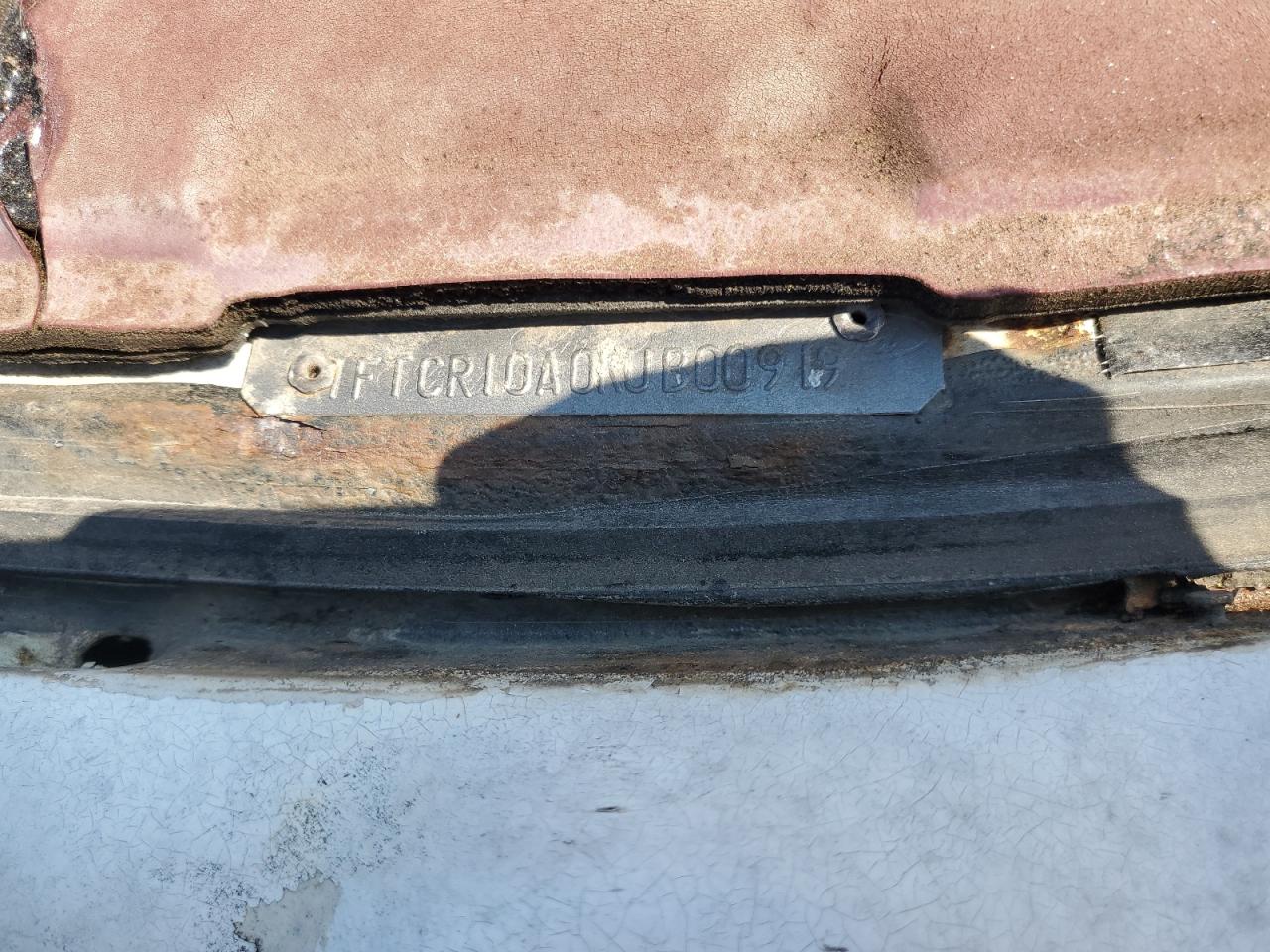 1989 Ford Ranger VIN: 1FTCR10A0KUB00919 Lot: 71952585