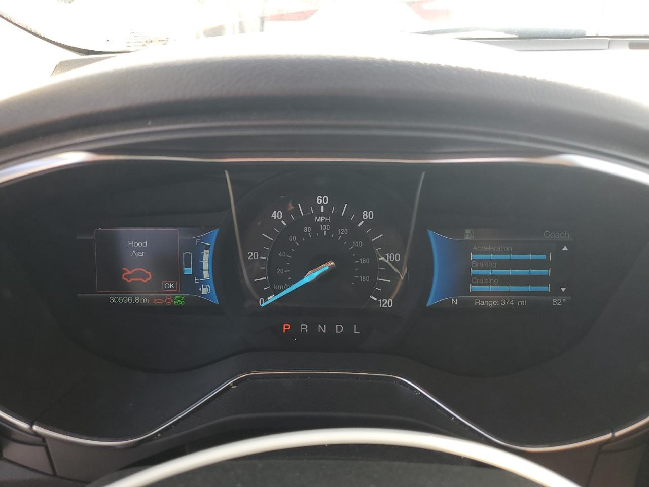 2018 Ford Fusion Titanium/Platinum Hev VIN: 3FA6P0RU6JR154280 Lot: 84401005