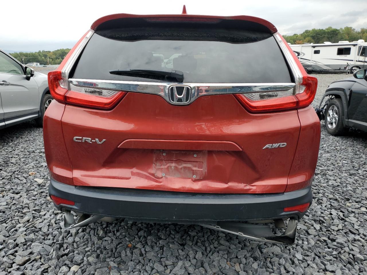 2019 Honda Cr-V Ex VIN: 2HKRW2H51KH642525 Lot: 81579885