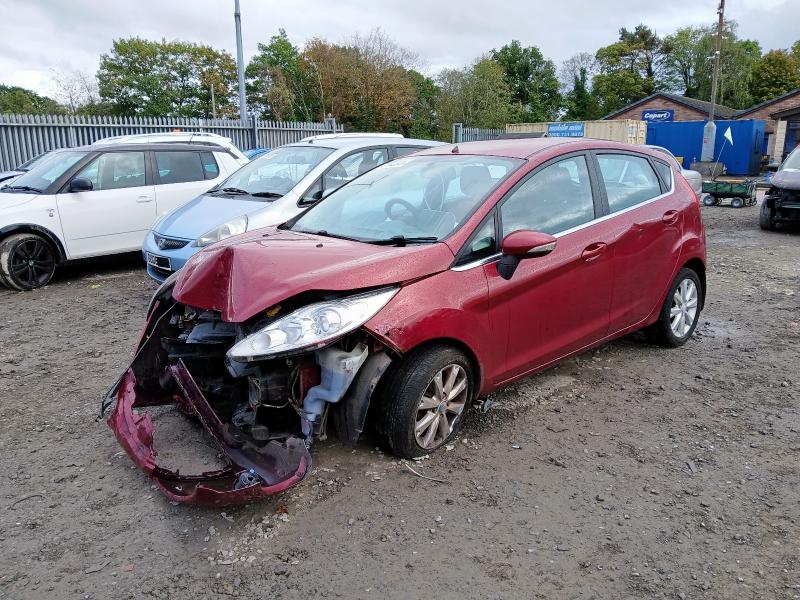 2010 FORD FIESTA ZETEC  for sale at Copart WOLVERHAMPTON