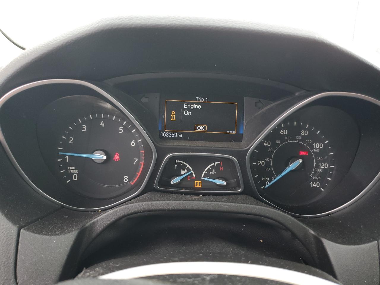 2016 Ford Focus S VIN: 1FADP3E2XGL250983 Lot: 80965255