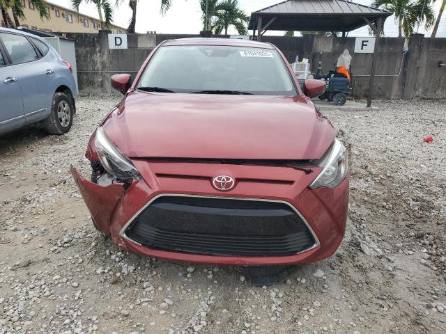  TOYOTA YARIS 2018 Czerwony
