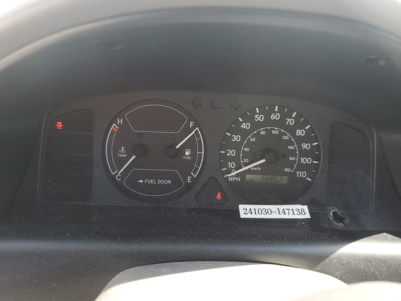 2001 Chevrolet Geo Prizm Base VIN: 1Y1SK52891Z434011 Lot: 71583995