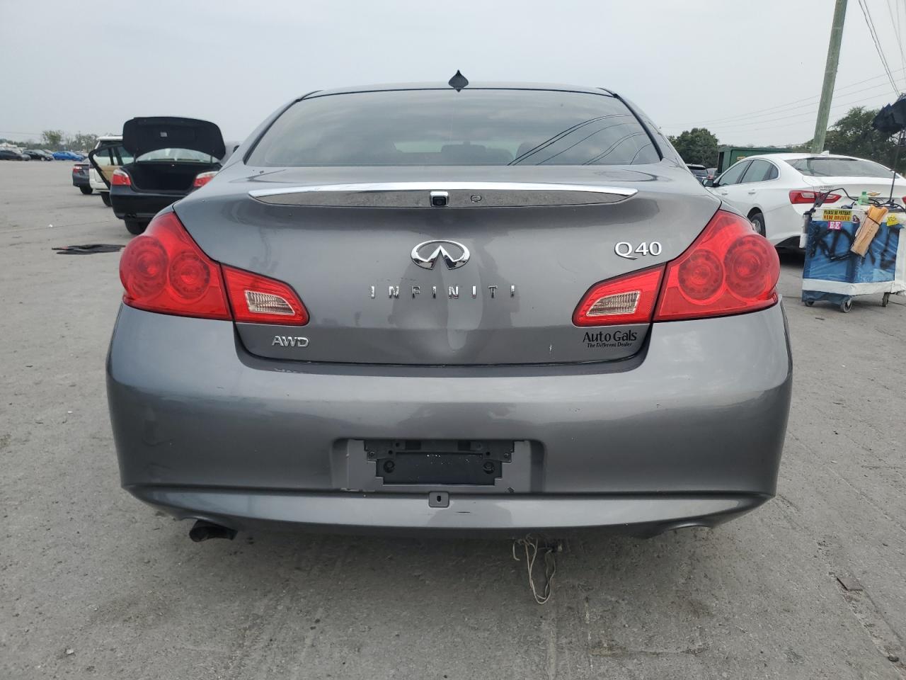 2015 Infiniti Q40 VIN: JN1CV6AR6FM650003 Lot: 81673905