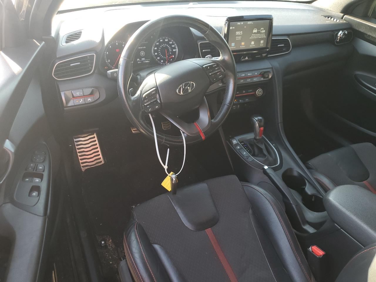 2019 Hyundai Veloster Turbo VIN: KMHTH6AB7KU011884 Lot: 80277635