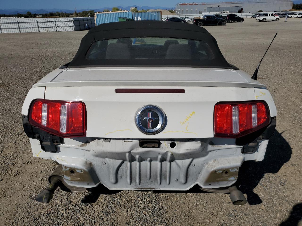 2012 Ford Mustang VIN: 1ZVBP8EM1C5263942 Lot: 81257845