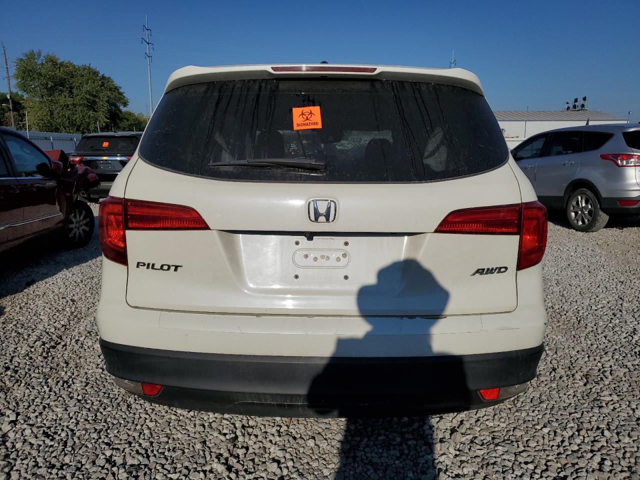 2016 Honda Pilot Exl VIN: 5FNYF6H50GB044371 Lot: 80185985