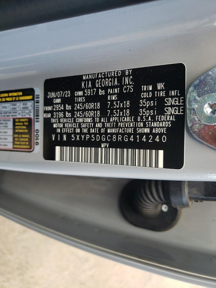 2024 Kia Telluride Sx VIN: 5XYP5DGC8RG414240 Lot: 71368265