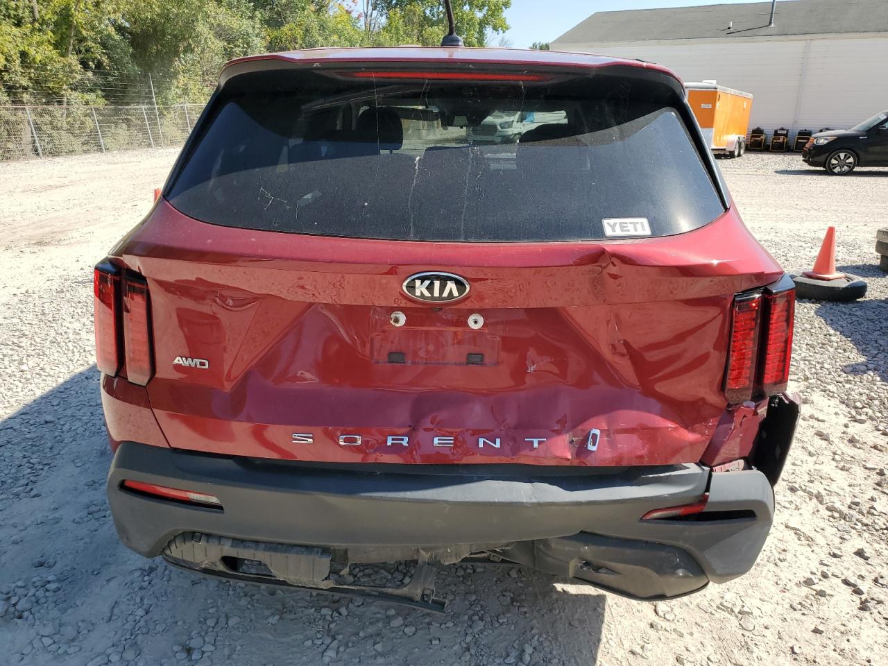 2021 Kia Sorento Lx VIN: 5XYRGDLC2MG006978 Lot: 80555245