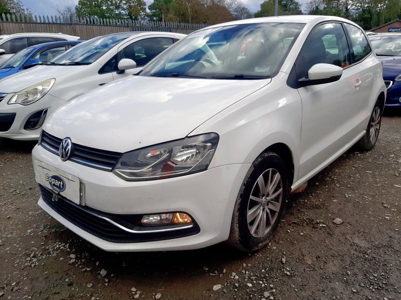 2015 VOLKSWAGEN POLO SE TSI  for sale at Copart WOLVERHAMPTON