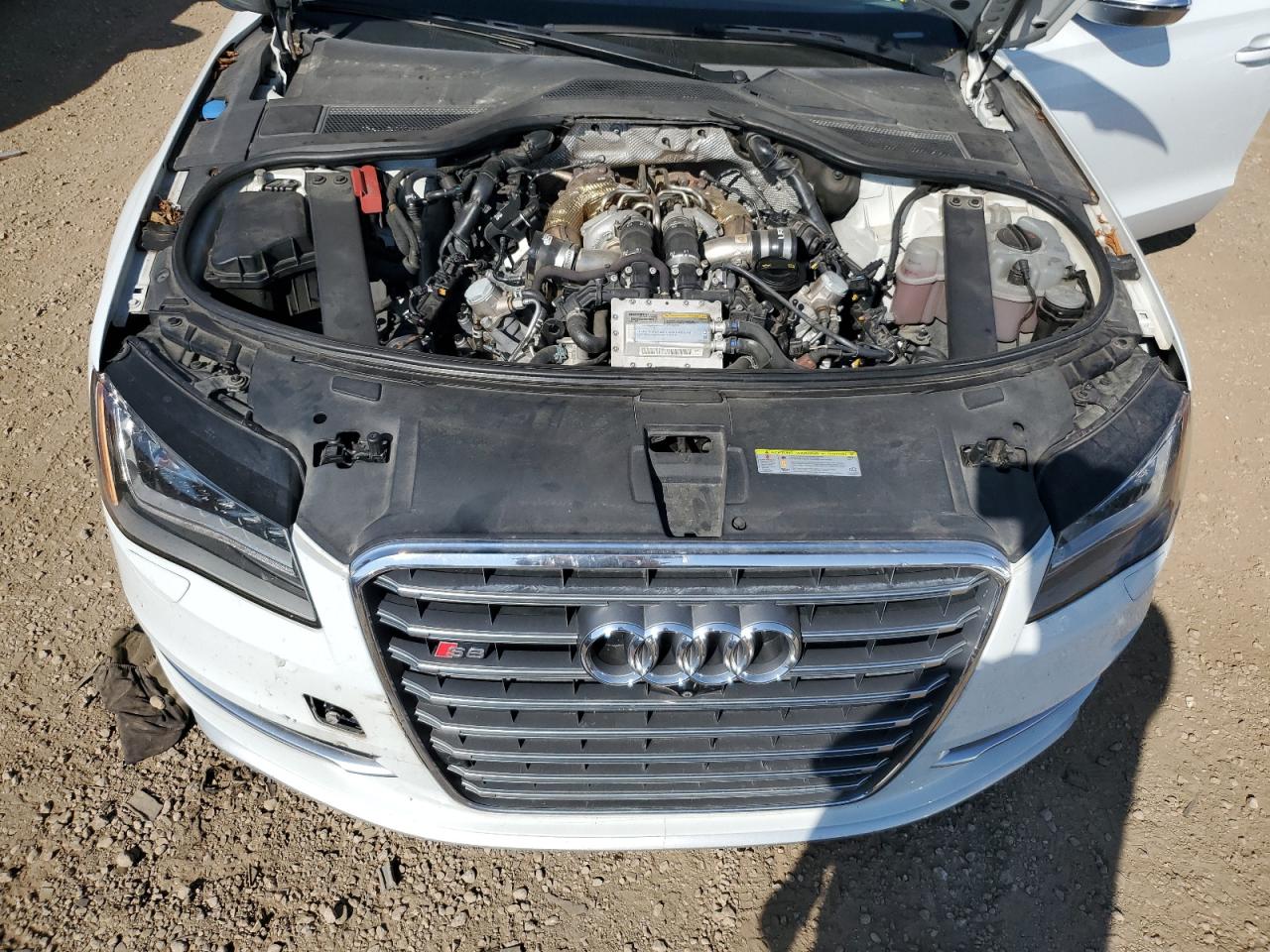 2014 Audi S8 Quattro VIN: WAUD2AFD4EN008329 Lot: 82051595