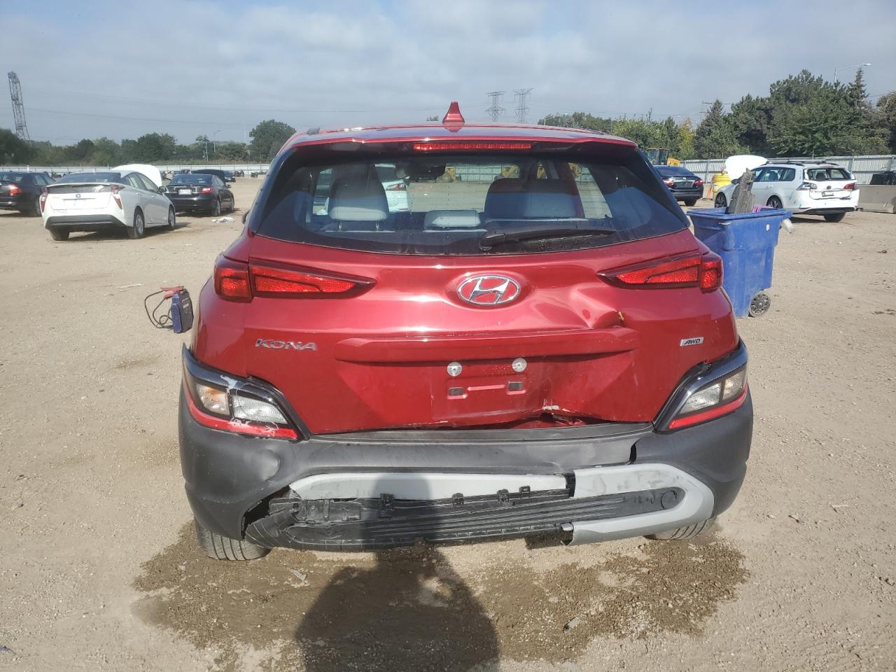 2023 Hyundai Kona Se VIN: KM8K2CAB2PU048490 Lot: 81214895