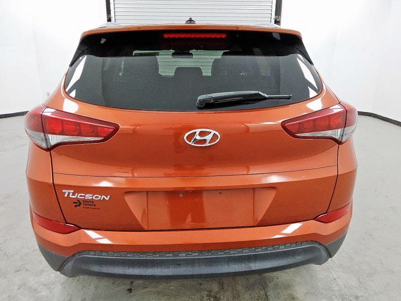  HYUNDAI TUCSON 2017 Оранжевый