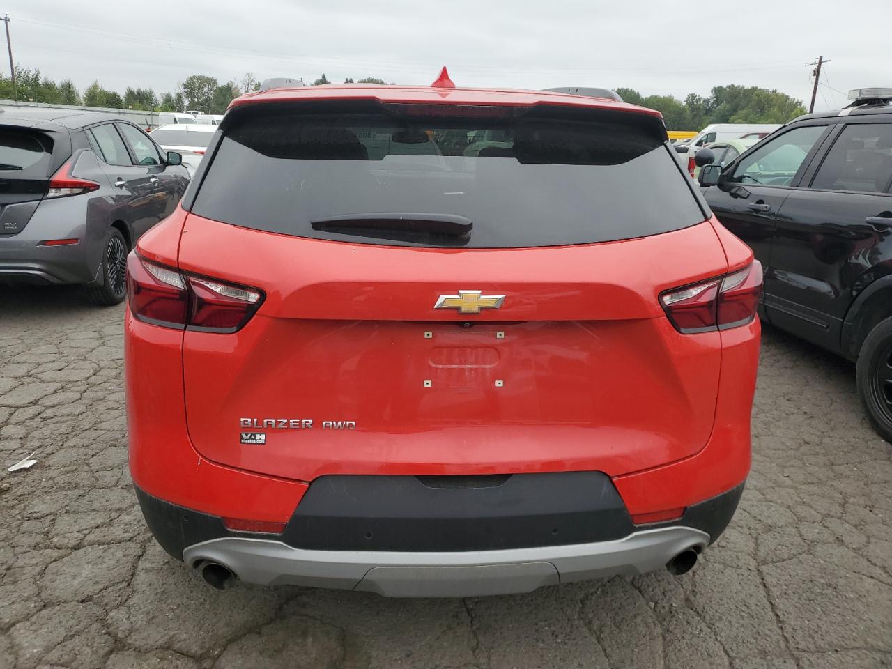 2021 Chevrolet Blazer 3Lt VIN: 3GNKBJRS2MS527458 Lot: 80337155