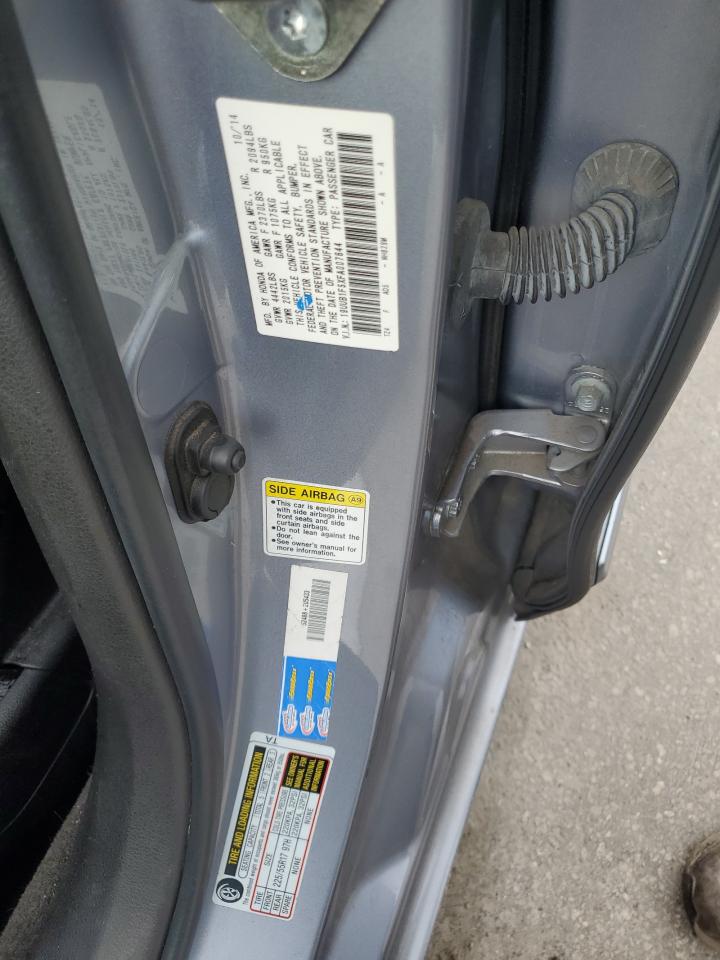 2015 Acura Tlx Tech VIN: 19UUB1F5XFA007644 Lot: 80186715