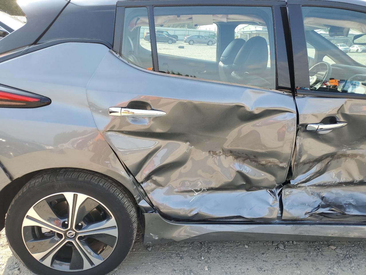 2022 Nissan Leaf Sl Plus VIN: 1N4BZ1DV3NC554137 Lot: 80547235