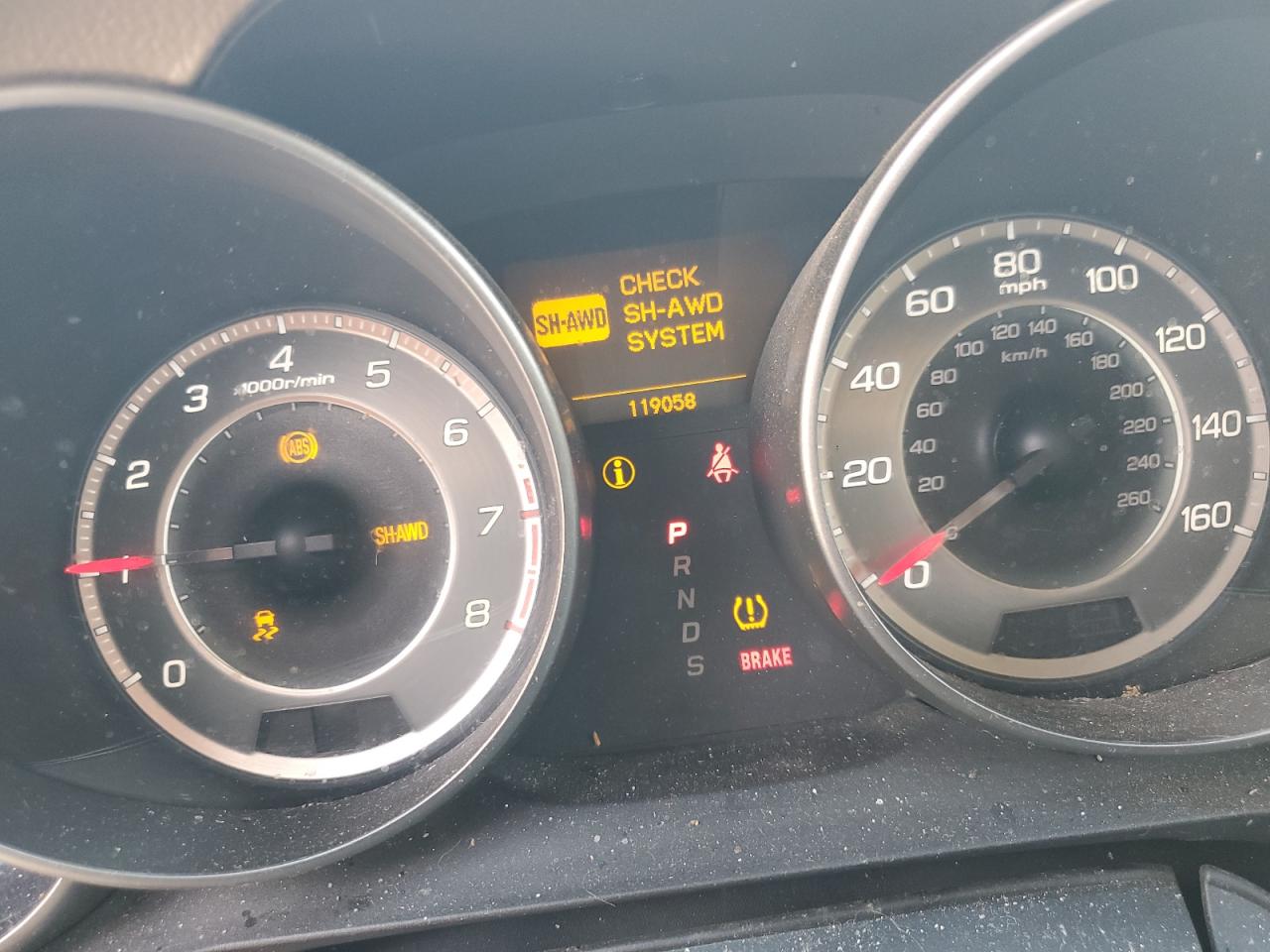 2012 Acura Mdx VIN: 2HNYD2H21CH539536 Lot: 80676205