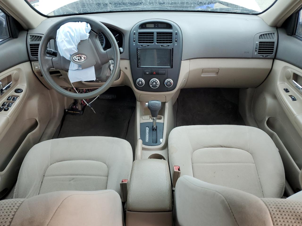 2007 Kia Spectra Ex VIN: KNAFE122275421874 Lot: 81287025