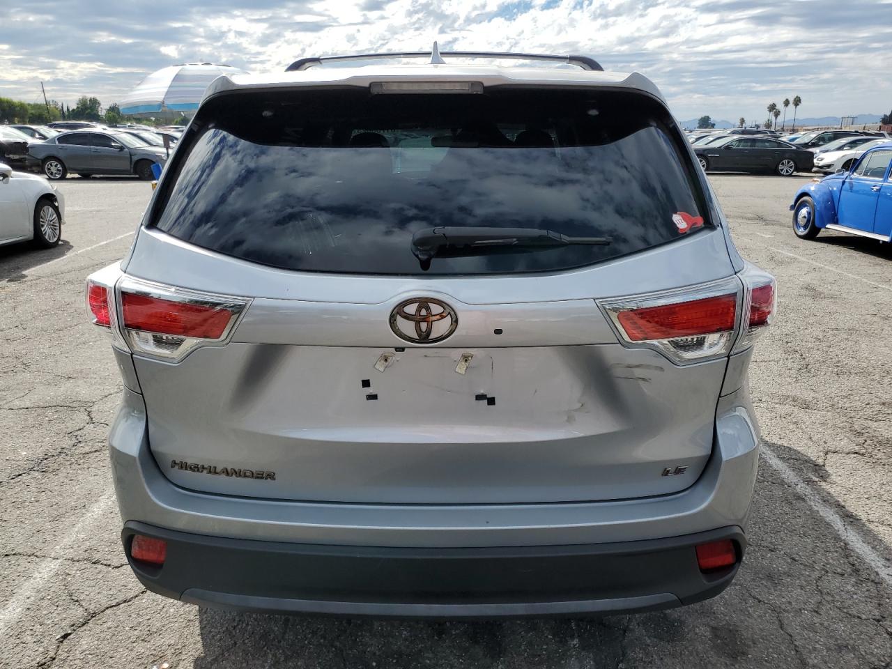 2016 Toyota Highlander Le VIN: 5TDZKRFH1GS171088 Lot: 81783825