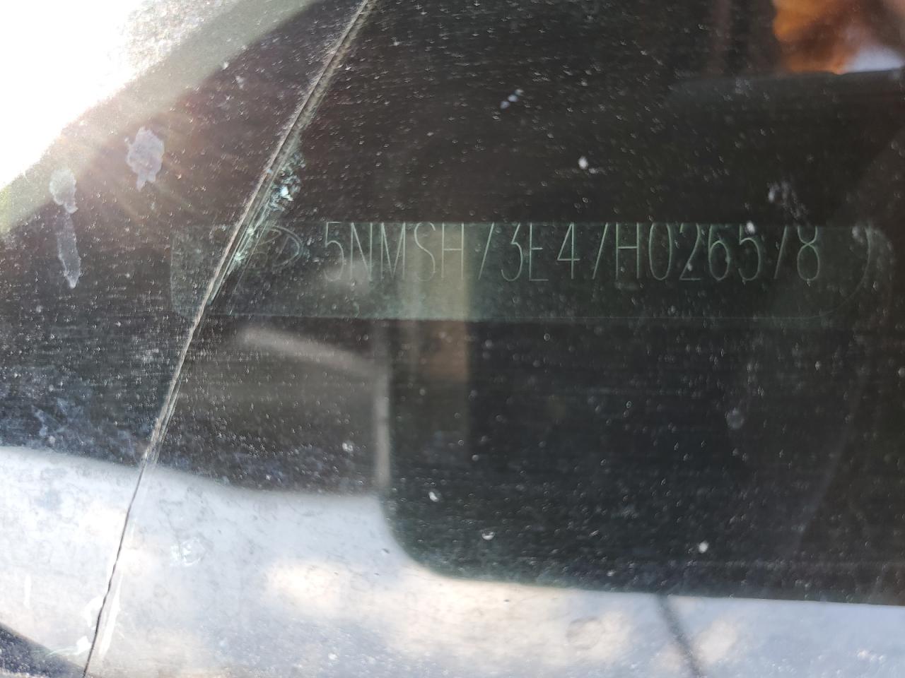 2007 Hyundai Santa Fe Se VIN: 5NMSH73E47H026578 Lot: 81481405