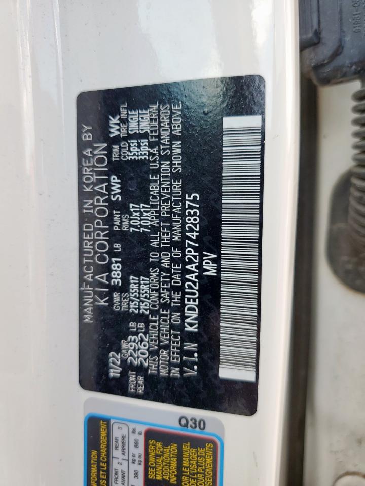 2023 Kia Seltos S VIN: KNDEU2AA2P7428375 Lot: 80525225