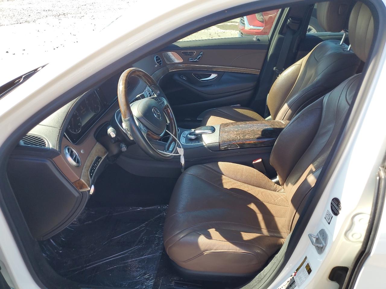 2015 Mercedes-Benz S 550 VIN: WDDUG8CB3FA121364 Lot: 83828375
