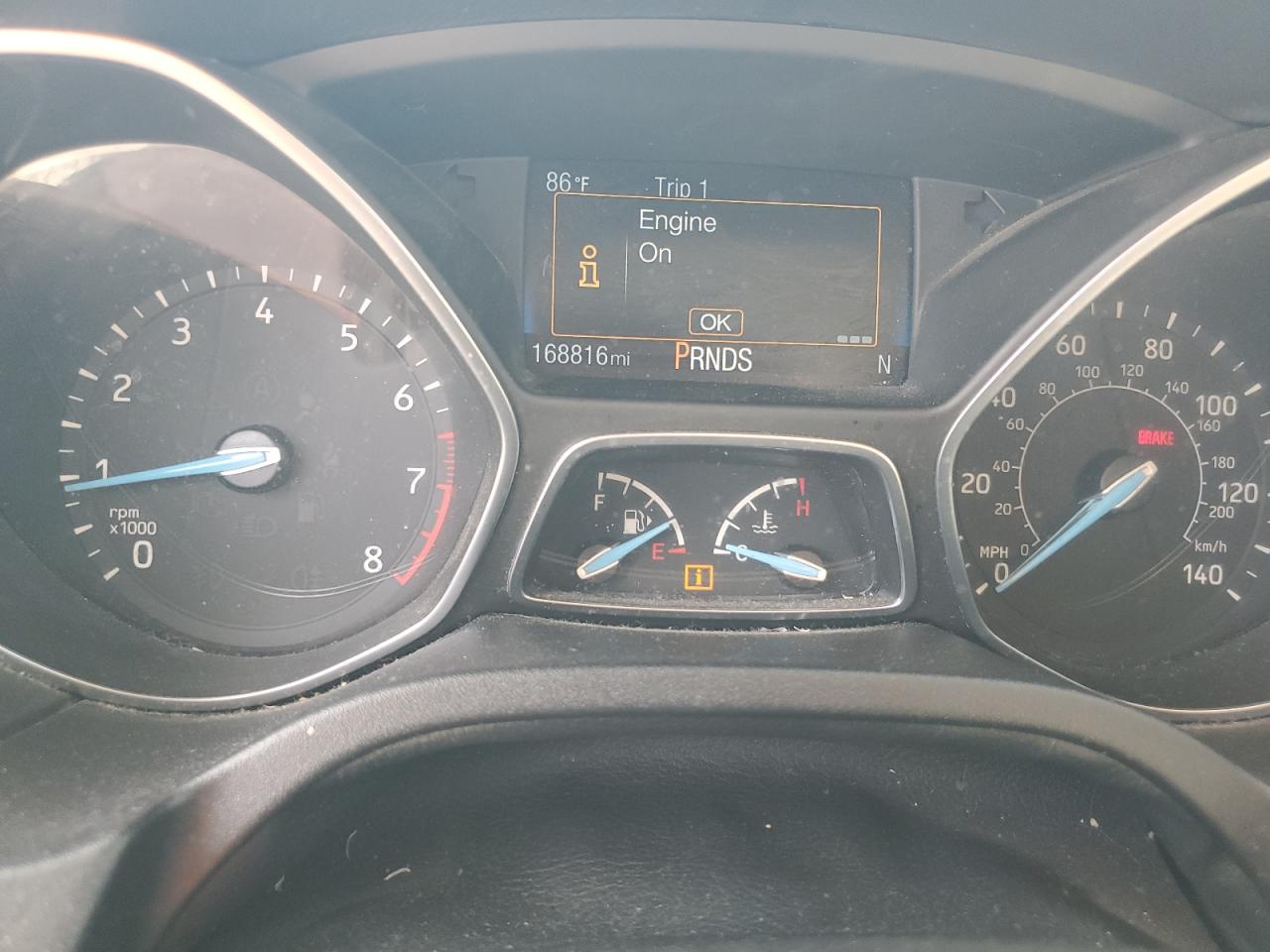 2018 Ford Focus Titanium VIN: 1FADP3J27JL281167 Lot: 72033855