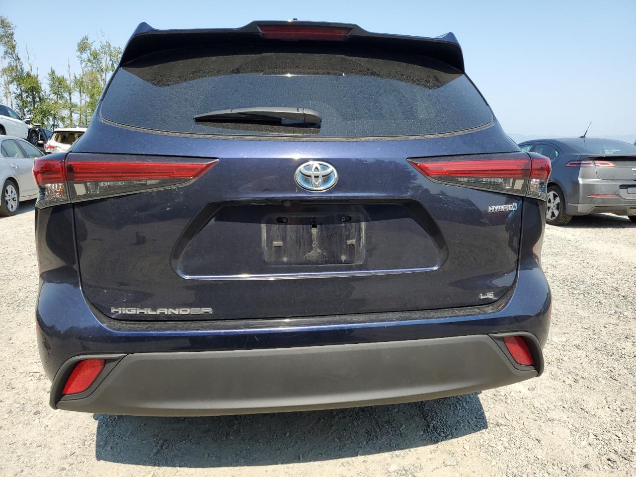 2020 Toyota Highlander Hybrid Le VIN: 5TDBBRCH0LS513064 Lot: 71223885