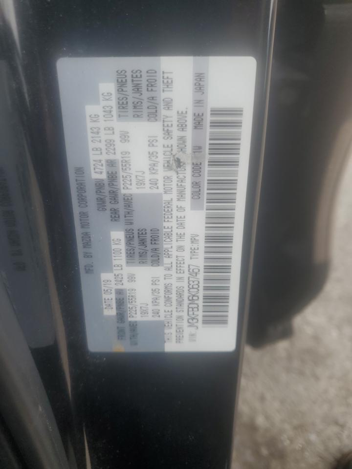 2019 Mazda Cx-5 Grand Touring VIN: JM3KFBDM6K0637467 Lot: 71735335