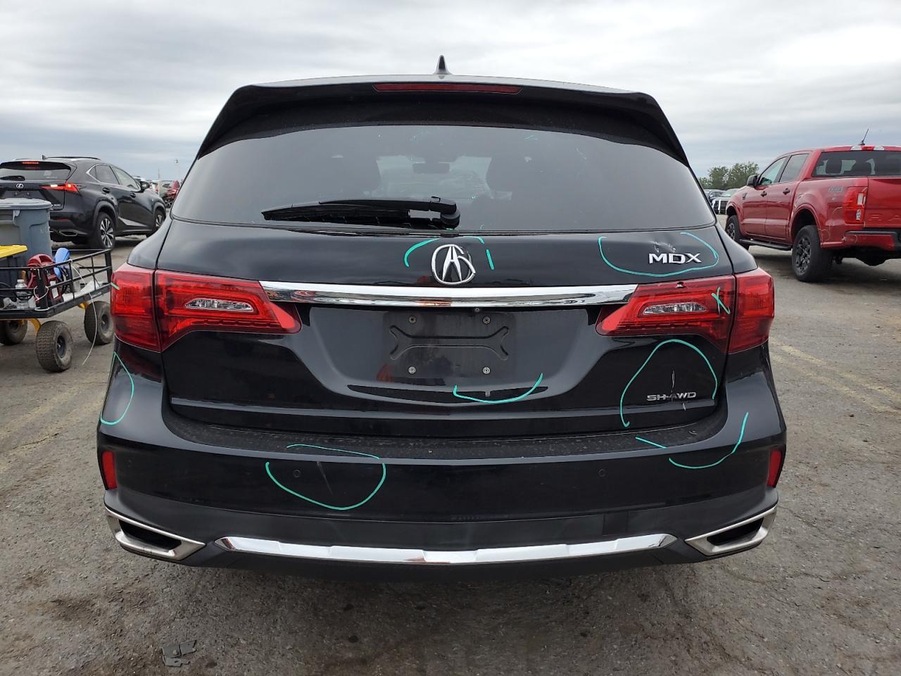 2019 Acura Mdx Technology VIN: 5J8YD4H56KL018701 Lot: 81016415