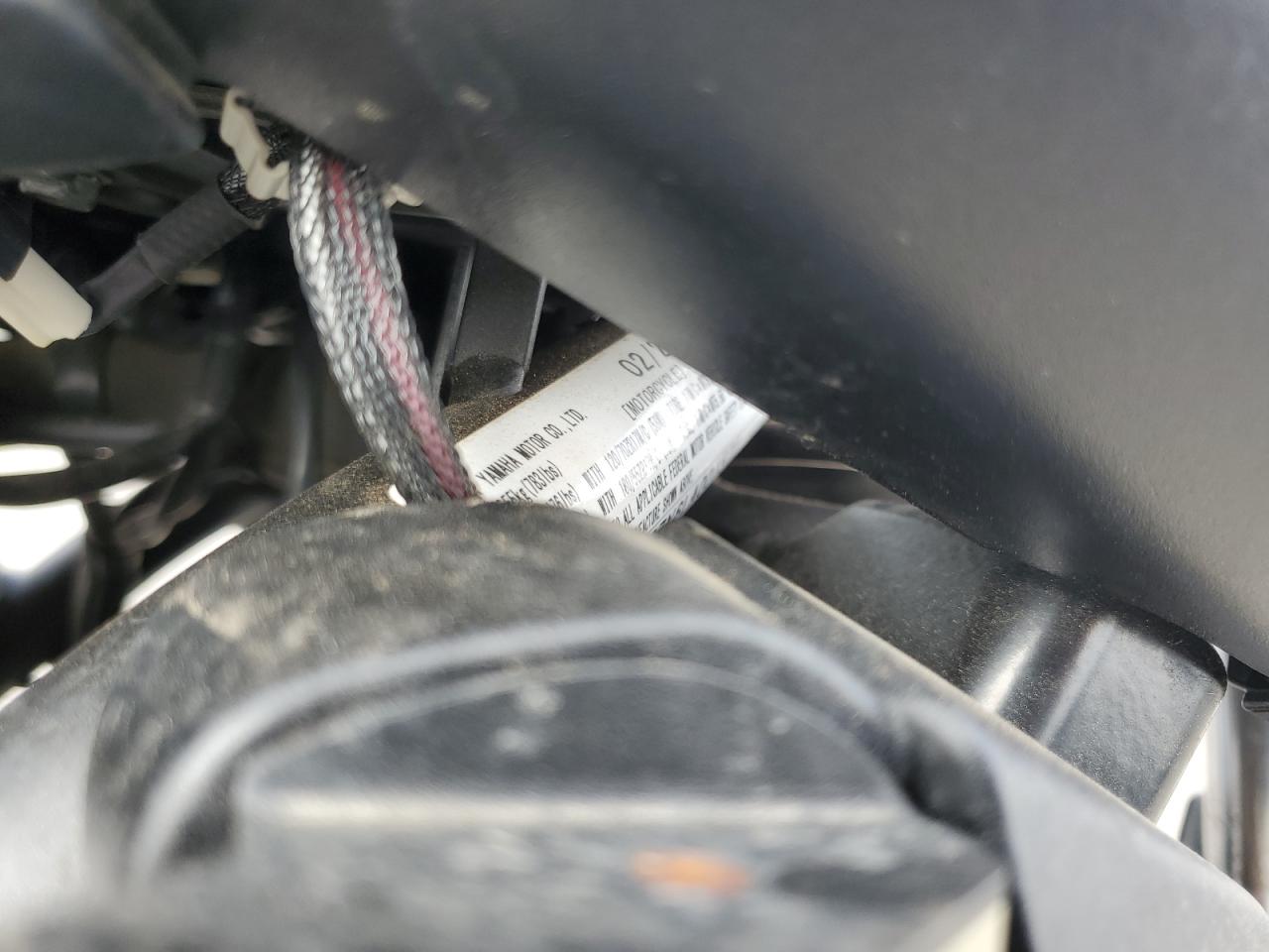 2020 Yamaha Mt07 C VIN: JYARM27Y6LA001571 Lot: 80394865