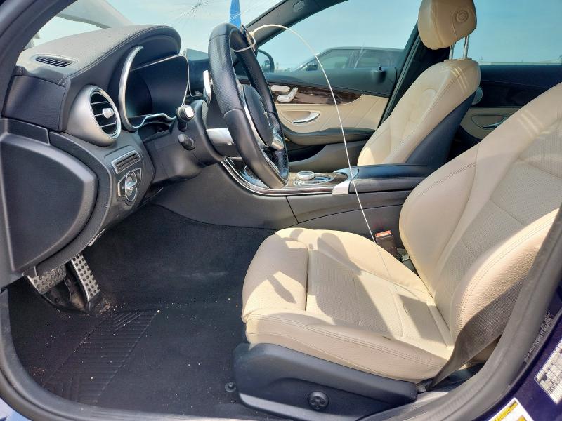  MERCEDES-BENZ C-CLASS 2021 Granatowy
