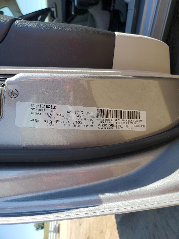 2017 Chrysler Pacifica Touring L VIN: 2C4RC1BG7HR532636 Lot: 80622035