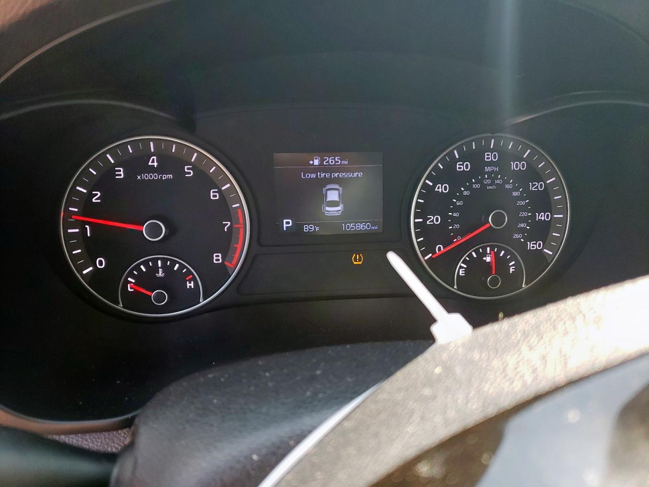 2019 Kia Optima Lx VIN: 5XXGT4L33KG280131 Lot: 80335245