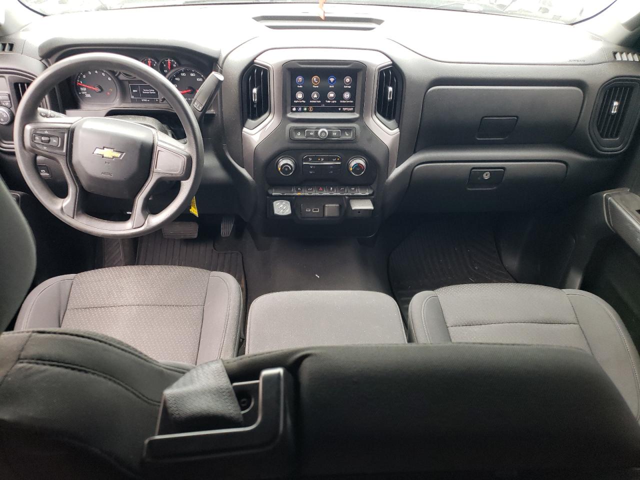 2021 Chevrolet Silverado C1500 Custom VIN: 1GCPWBEK8MZ183412 Lot: 80222265