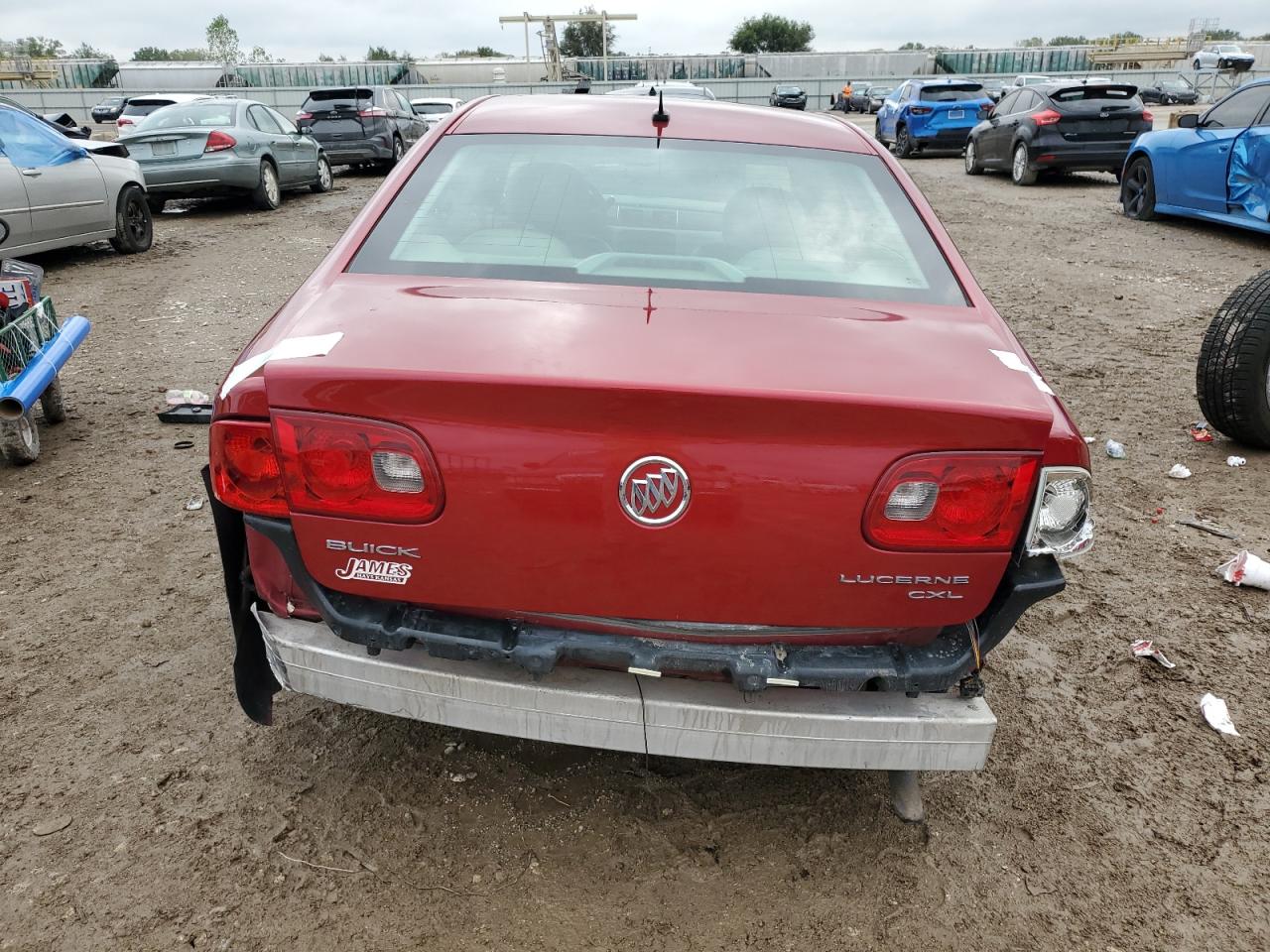 2007 Buick Lucerne Cxl VIN: 1G4HD57217U142979 Lot: 81741505