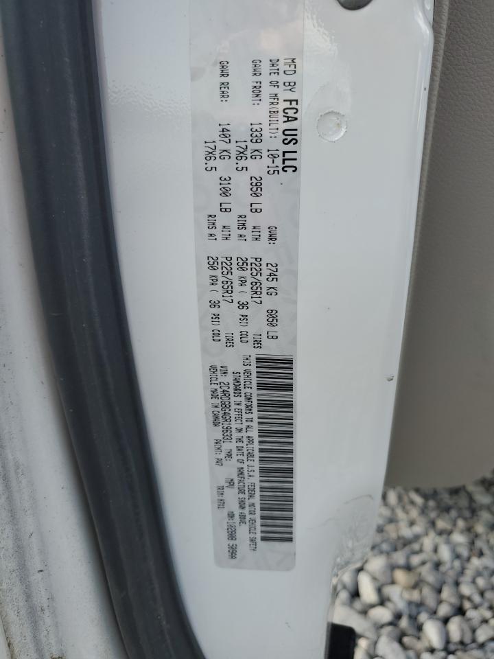 2016 Dodge Grand Caravan Se VIN: 2C4RDGBG4GR196331 Lot: 80159725