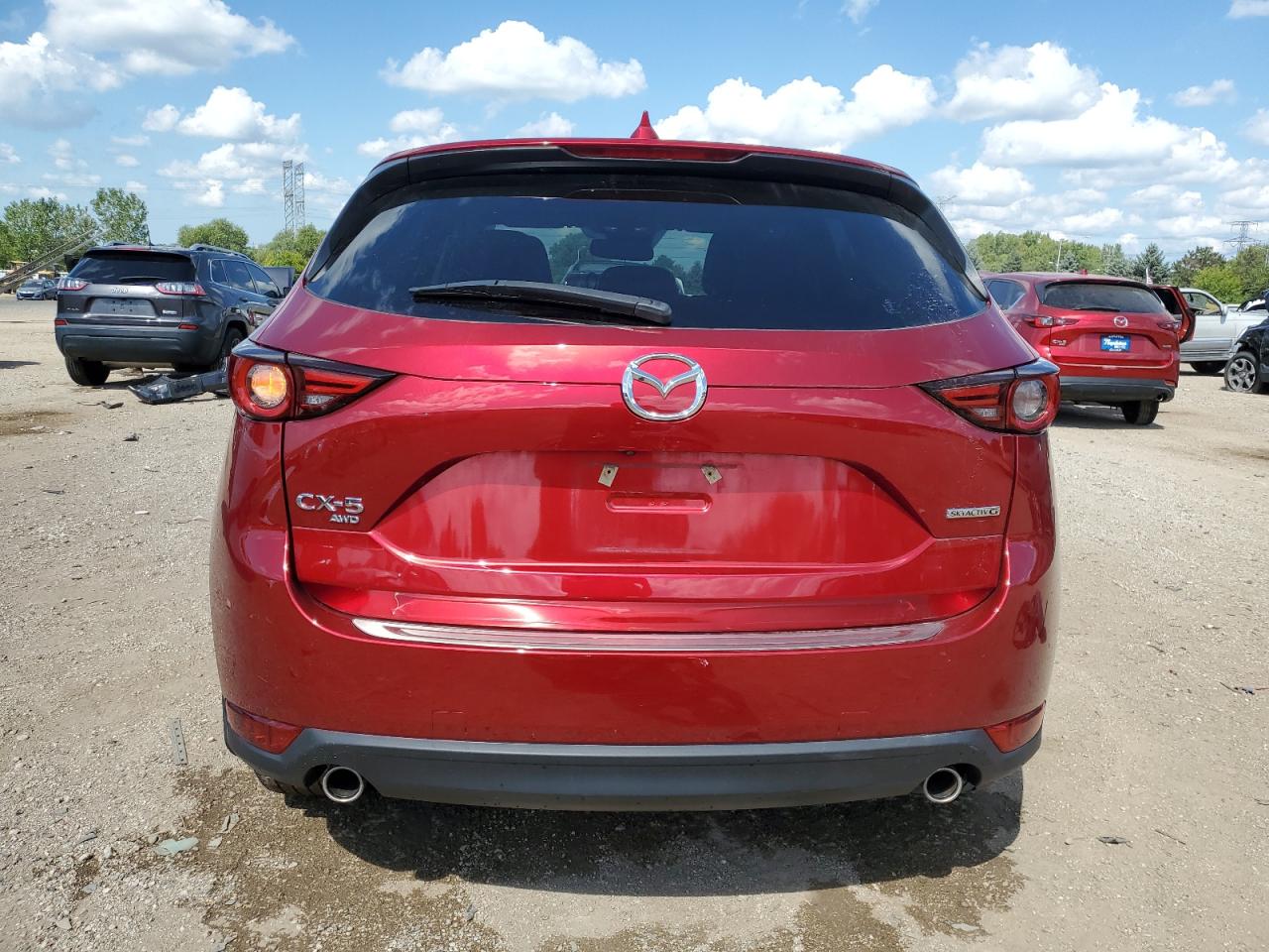 2021 Mazda Cx-5 Grand Touring VIN: JM3KFBDM6M1437671 Lot: 71104025