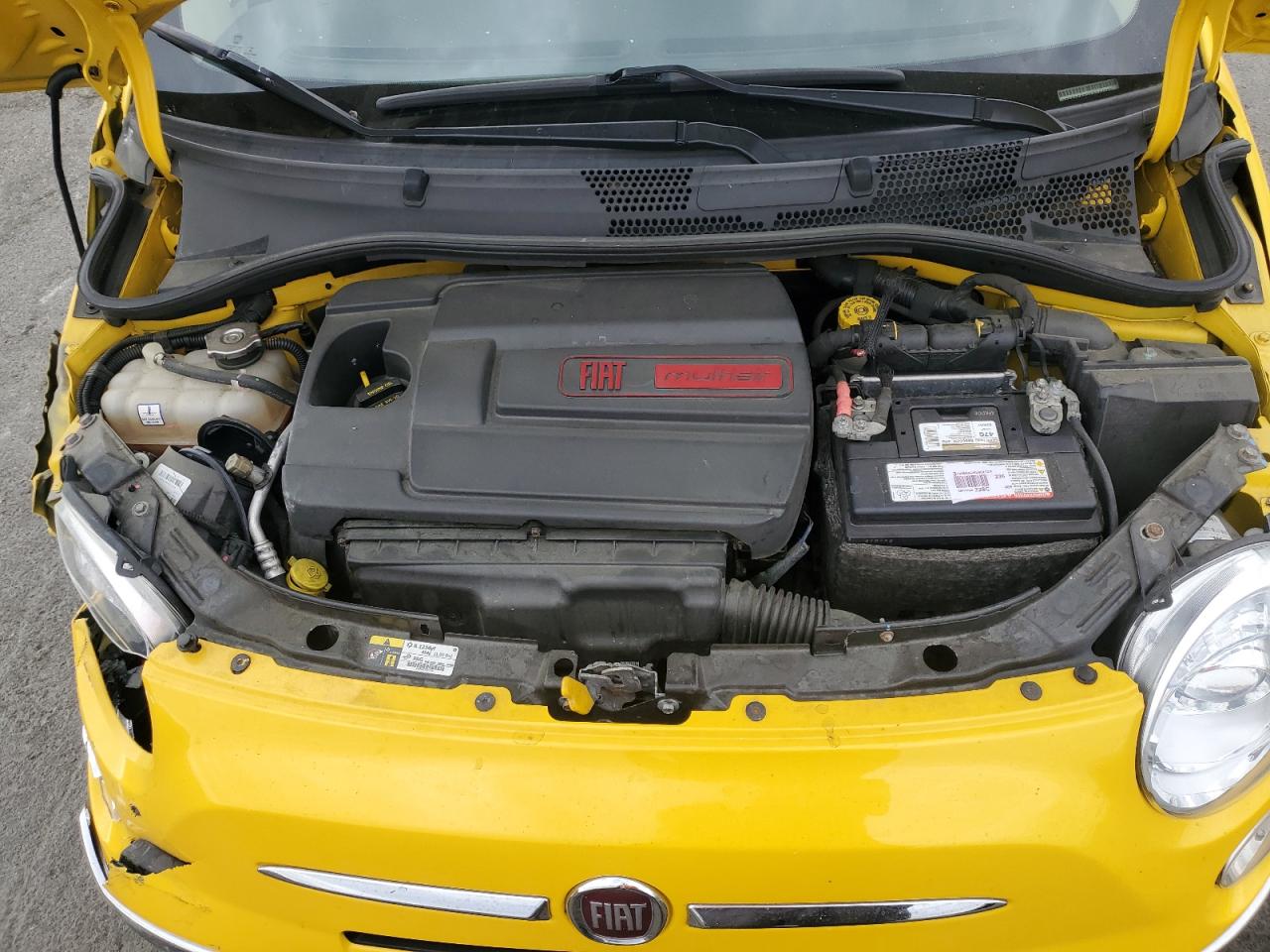 2015 Fiat 500 Lounge VIN: 3C3CFFCRXFT541095 Lot: 84003235