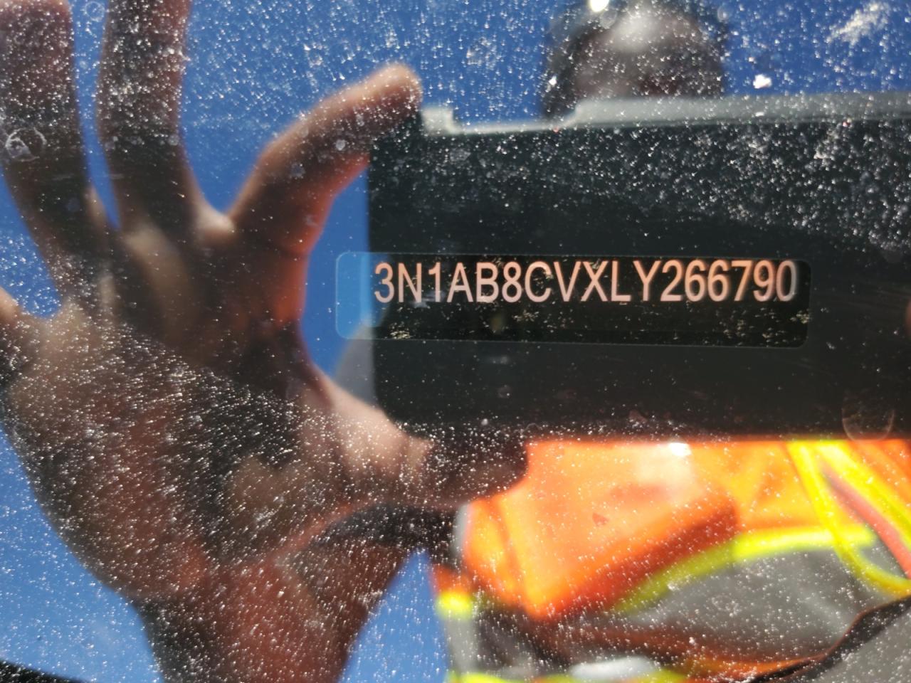 2020 Nissan Sentra Sv VIN: 3N1AB8CVXLY266790 Lot: 84570895