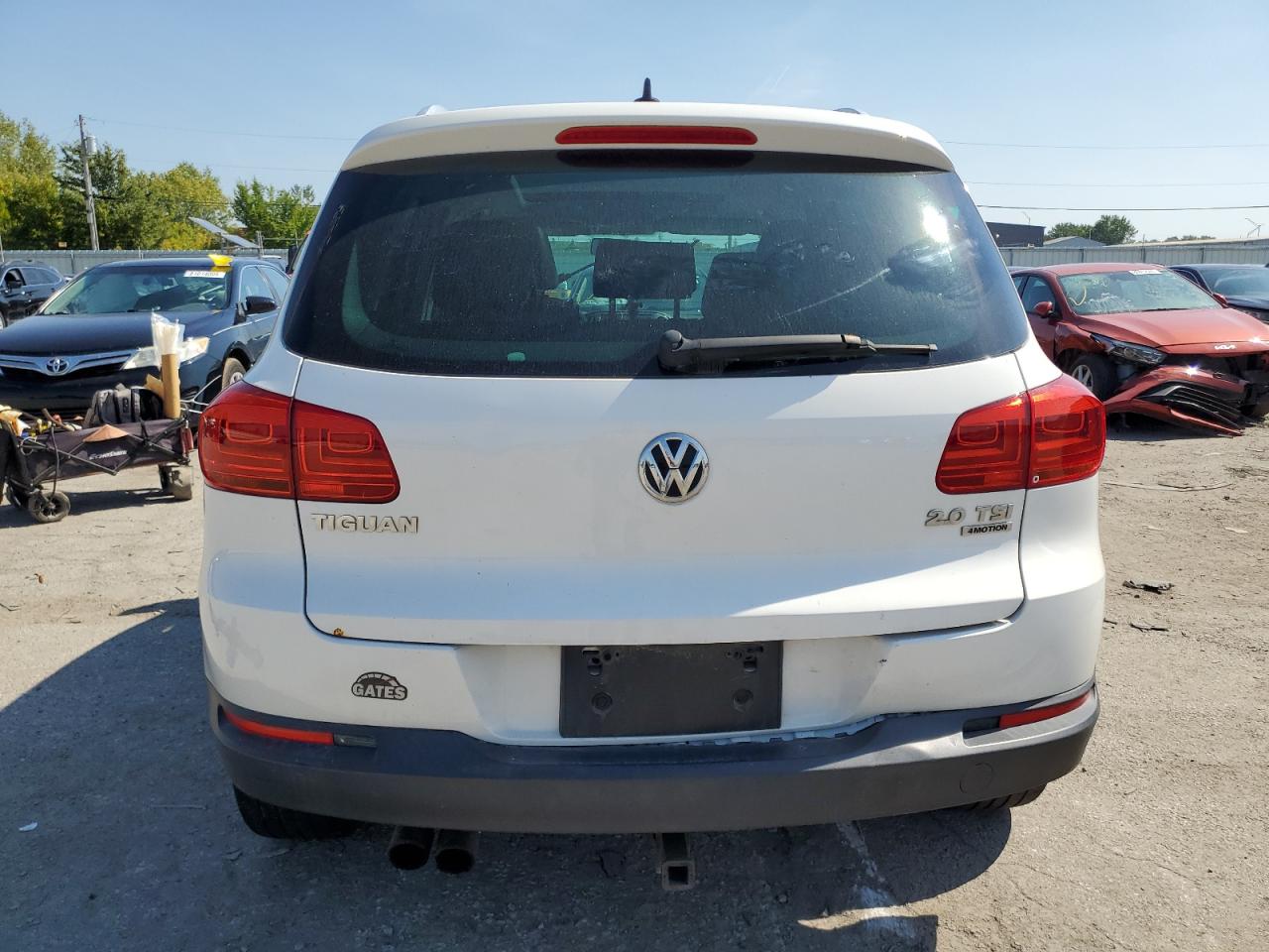 2012 Volkswagen Tiguan S VIN: WVGBV7AX3CW509205 Lot: 80995245